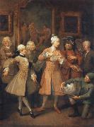 The morning reception William Hogarth